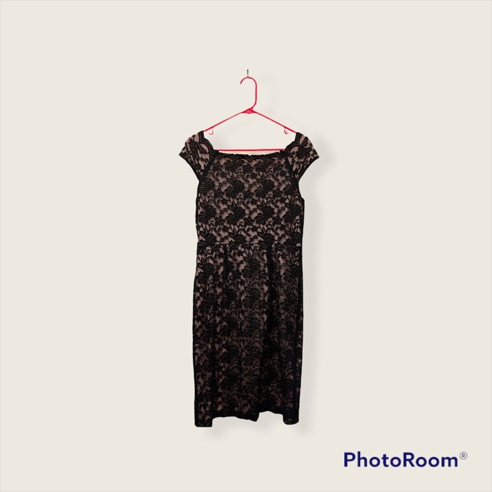 Floral dress.